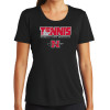 Thumbnail image for  Womens Black Performance Tee