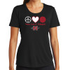 Thumbnail image for  Womens Black Performance Tee