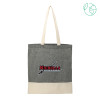 Thumbnail image for  Split Recycled Black Cotton Twill Convention Tote
