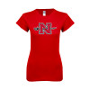 Thumbnail image for  Next Level Womens Red Boyfriend Tee