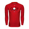 Thumbnail image for  Under Armour Red Long Sleeve Tech Tee