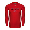 Thumbnail image for  Under Armour Red Long Sleeve Tech Tee