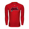 Thumbnail image for  Under Armour Red Long Sleeve Tech Tee