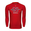 Thumbnail image for  Under Armour Red Long Sleeve Tech Tee
