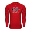 Thumbnail image for  Under Armour Red Long Sleeve Tech Tee
