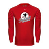 Thumbnail image for  Under Armour Red Long Sleeve Tech Tee