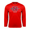 Thumbnail image for  Red Performance Long Sleeve Shirt