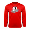 Thumbnail image for  Red Performance Long Sleeve Shirt