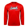 Thumbnail image for  Red Performance Long Sleeve Shirt