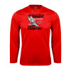 Thumbnail image for  Red Performance Long Sleeve Shirt