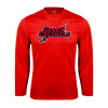 Thumbnail image for  Red Performance Long Sleeve Shirt
