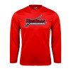 Thumbnail image for  Red Performance Long Sleeve Shirt