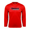 Thumbnail image for  Red Performance Long Sleeve Shirt