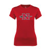 Thumbnail image for  Womens Red Performance Tee