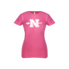 Thumbnail image for  Next Level Girls Fuchsia Fashion Fit T Shirt
