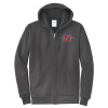 Thumbnail image for  Extended Charcoal Fleece Full Zip Hoodie