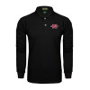 Thumbnail image for  Black Long Sleeve Polo