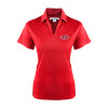 Thumbnail image for  Womens Red Performance Fine Jacquard Polo