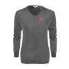 Thumbnail image for  Womens Charcoal Cardigan Sweater
