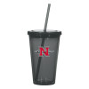 Thumbnail image for  Madison Double Wall Charcoal Tumbler w/Straw 16oz