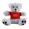 Thumbnail image for  Plush Big Paw 8 1/2 inch White Bear w/Red Shirt