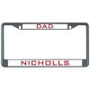 Thumbnail image for  Dad Metal License Plate Frame in Black