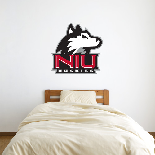  3 ft x 3 ft Fan WallSkinz - NIU Huskies - Primary Mark