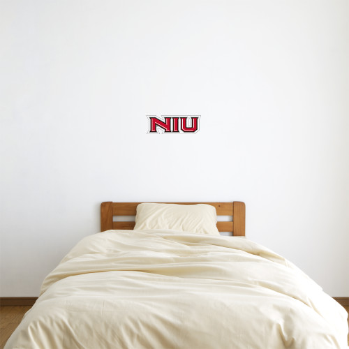  6 in x 1 ft Fan WallSkinz - NIU - Primary Wordmark