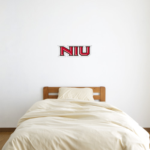  6 in x 2 ft Fan WallSkinz - NIU - Primary Wordmark