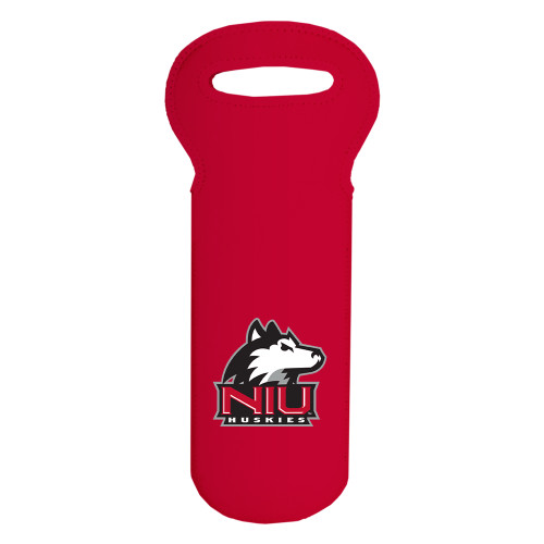  Full Color Wine Tote - NIU Huskies - Primary Mark