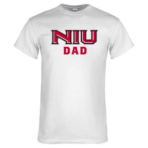  White T Shirt - NIU - Dad