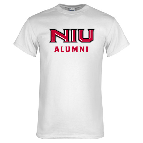  White T Shirt - NIU - Alumni