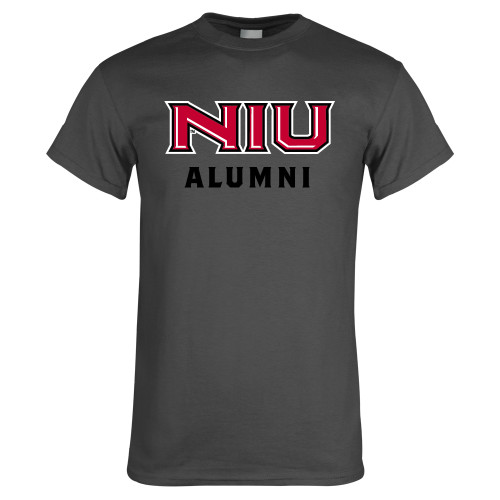  Charcoal T Shirt - NIU - Alumni