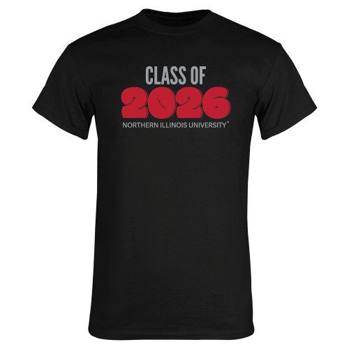  Black T Shirt - Northern Illinois University- CLASS OF 2026