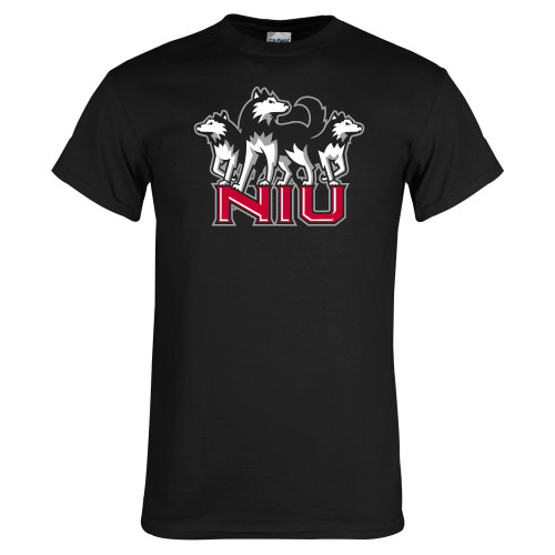  Black T Shirt - NIU w Huskies