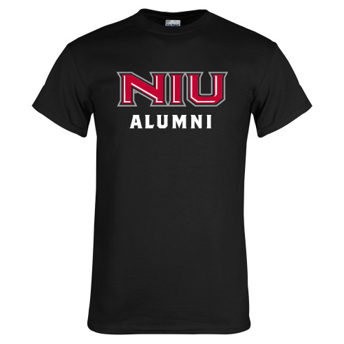  Black T Shirt - NIU - Alumni