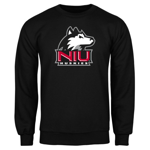  Black Fleece Crew - NIU Huskies - Primary Mark