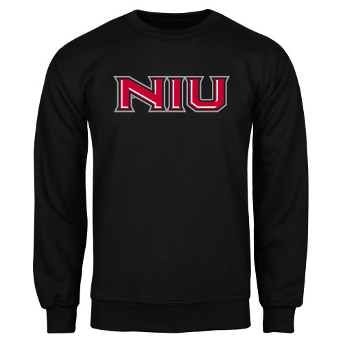  Black Fleece Crew - NIU - Primary Wordmark