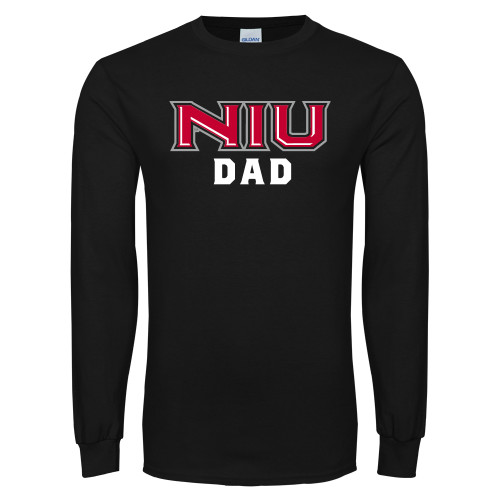  Black Long Sleeve T Shirt - NIU - Dad