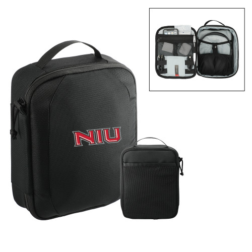  RPET Headphone and Tech Case - NIU - Primary Wordmark