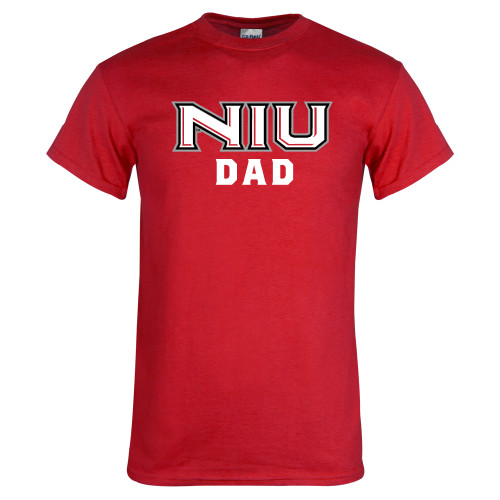  Red T Shirt - NIU - Dad