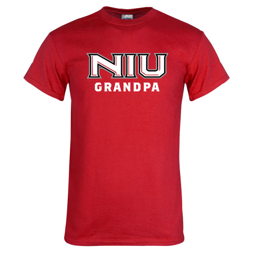  Red T Shirt - NIU - Grandpa