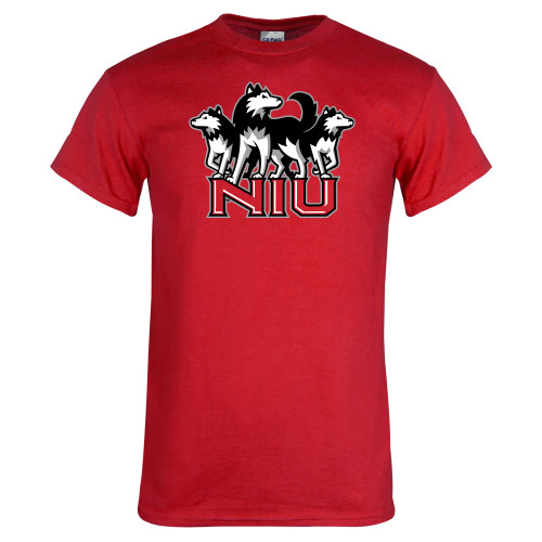  Red T Shirt - NIU w Huskies