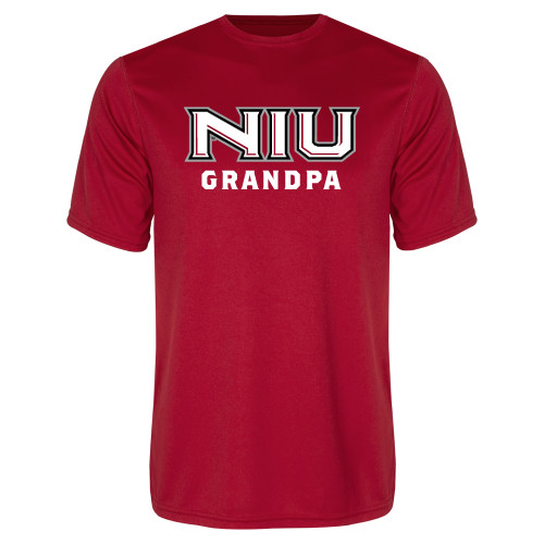  Red Performance Tee - NIU - Grandpa