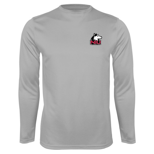  Platinum Performance Long Sleeve Shirt - NIU Huskies - Primary Mark