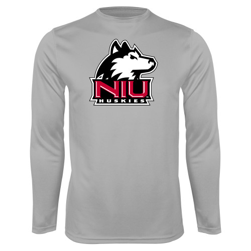  Platinum Performance Long Sleeve Shirt - NIU Huskies - Primary Mark