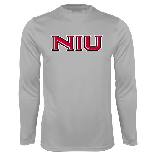  Platinum Performance Long Sleeve Shirt - NIU - Primary Wordmark