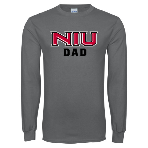  Charcoal Long Sleeve T Shirt - NIU - Dad