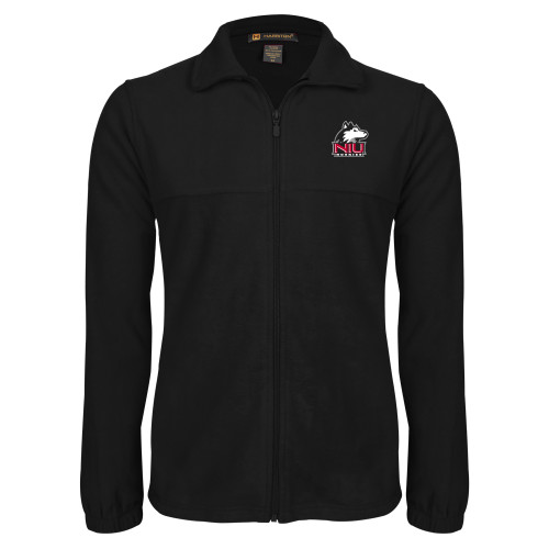  Black Fleece Full Zip Jacket - NIU Huskies - Primary Mark