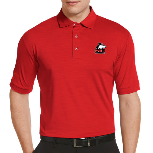  Callaway Red Tonal Polo - NIU Huskies - Primary Mark